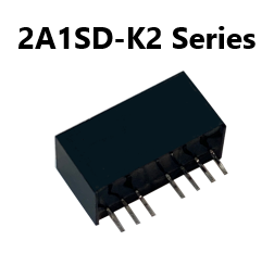 2A1SD-K2シリーズ　出力電力1W、SIP8パッケージ