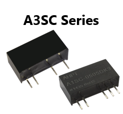 A3SCシリーズ　出力電力3W、SIP7パッケージ